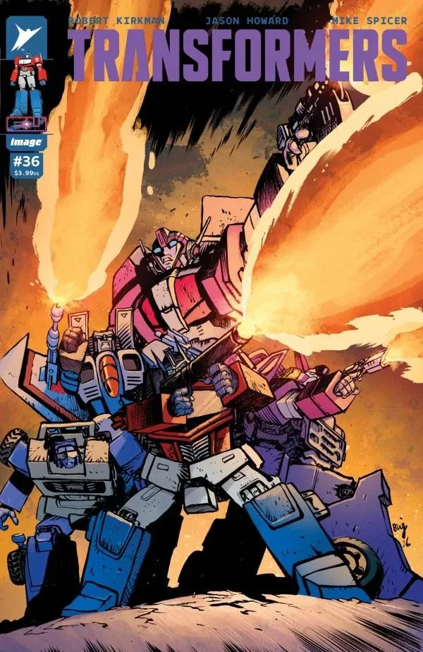 Cover of Transformers #36