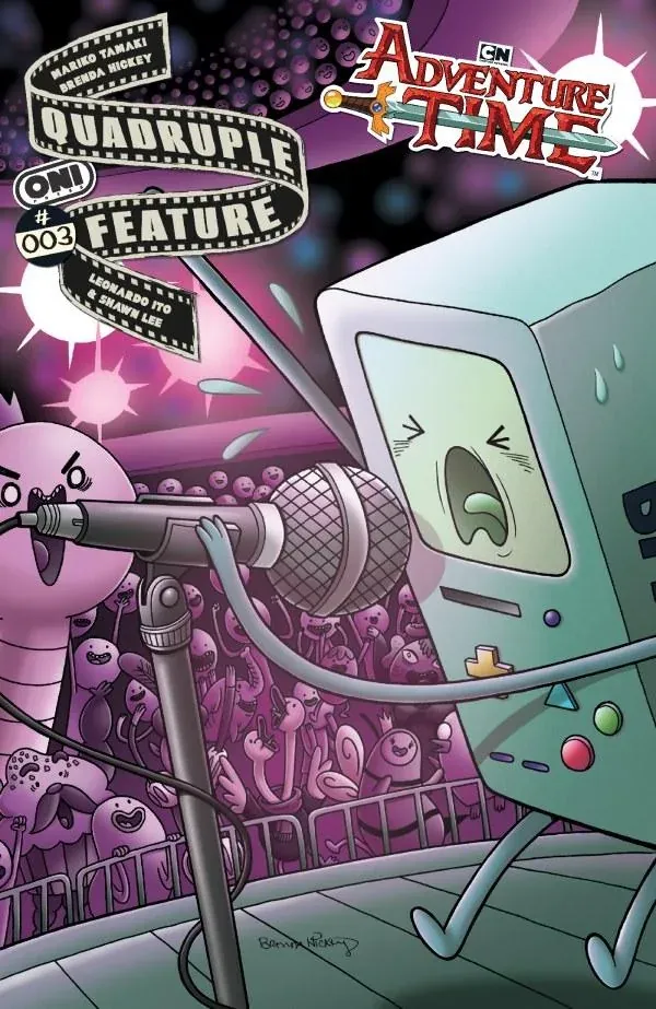 Cover of Adventure Time: Quadruple Feature #3
