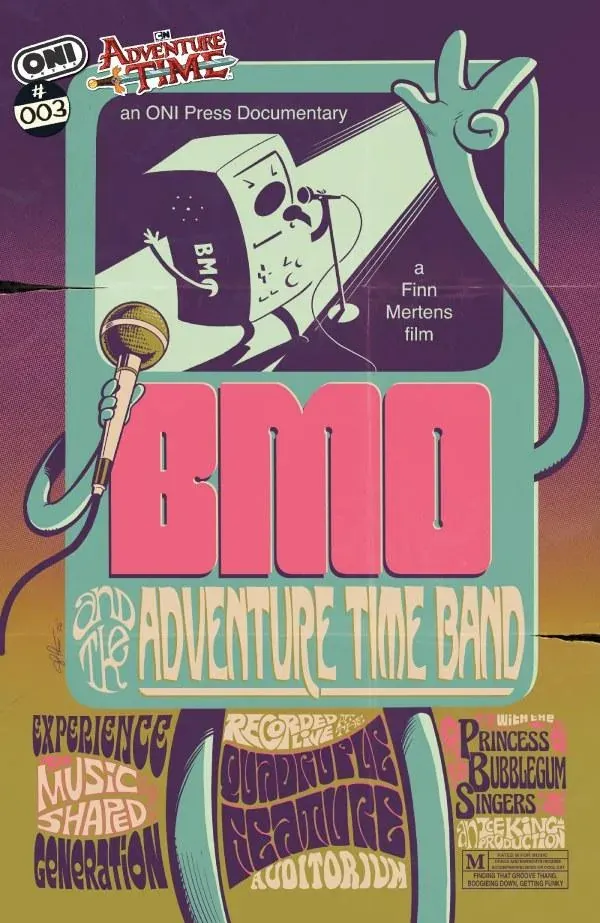 Cover of Adventure Time: Quadruple Feature #3