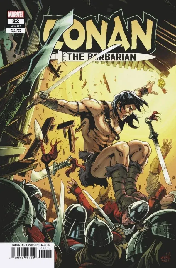 Cover of Conan the Barbarian #22 (297)