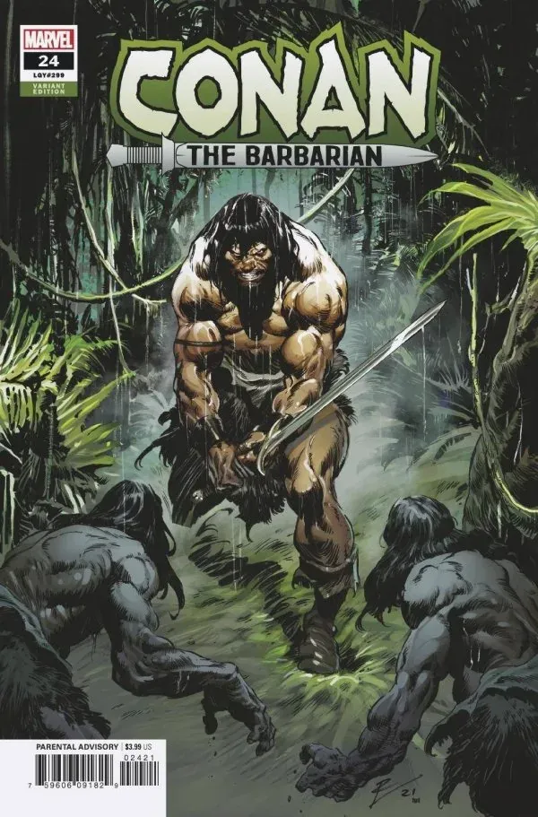Cover of Conan the Barbarian #24 (299)