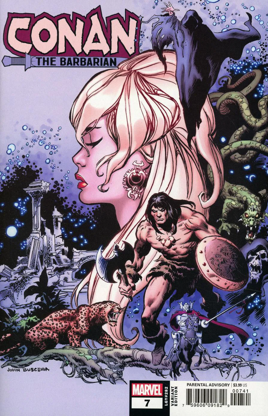 Cover of Conan the Barbarian #7 (282)