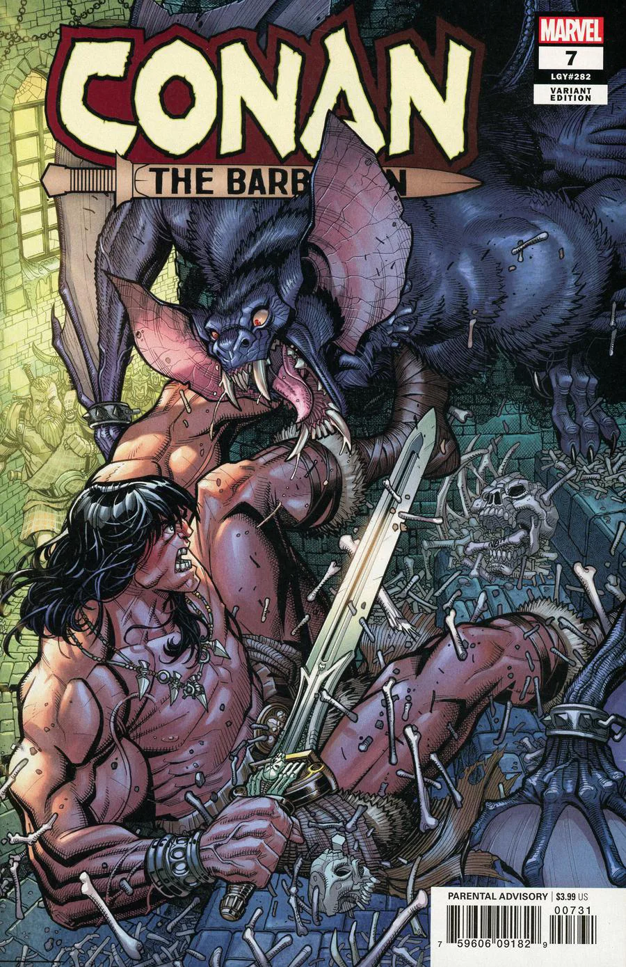 Cover of Conan the Barbarian #7 (282)