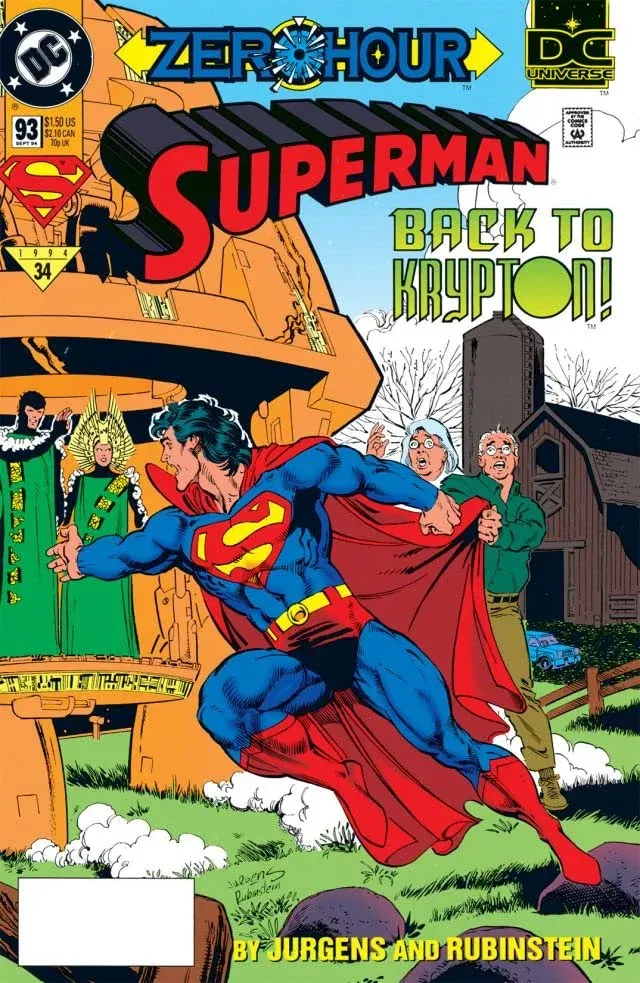 Cover of Superman #93