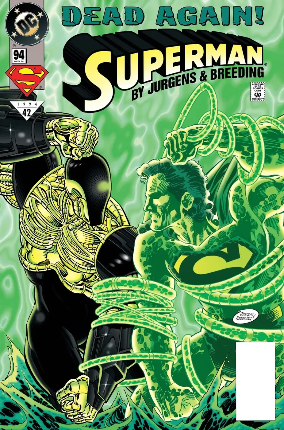 Cover of Superman #94