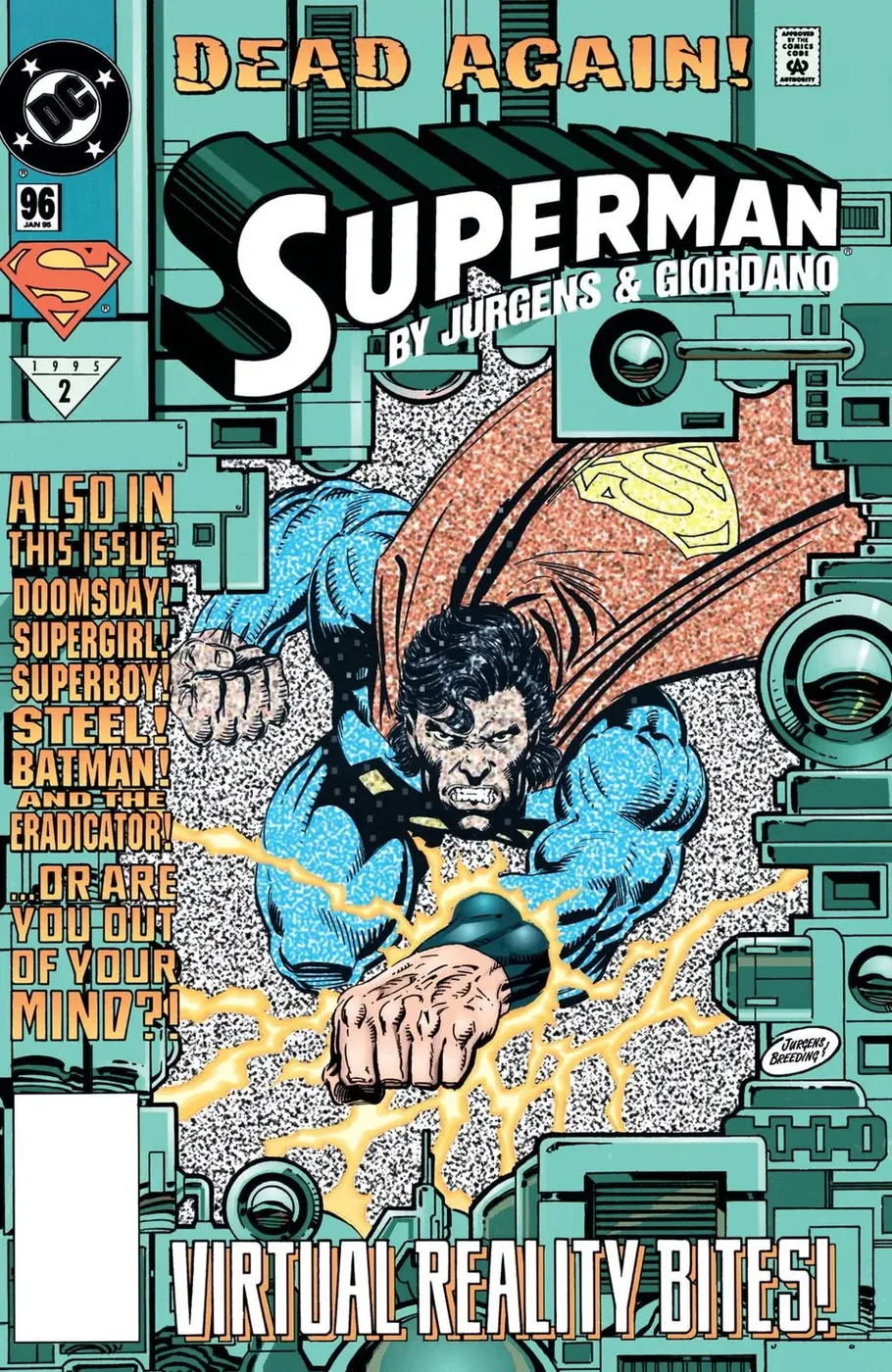Cover of Superman #96