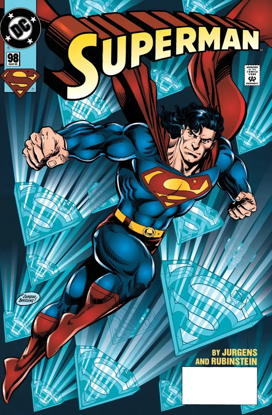 Cover of Superman #98