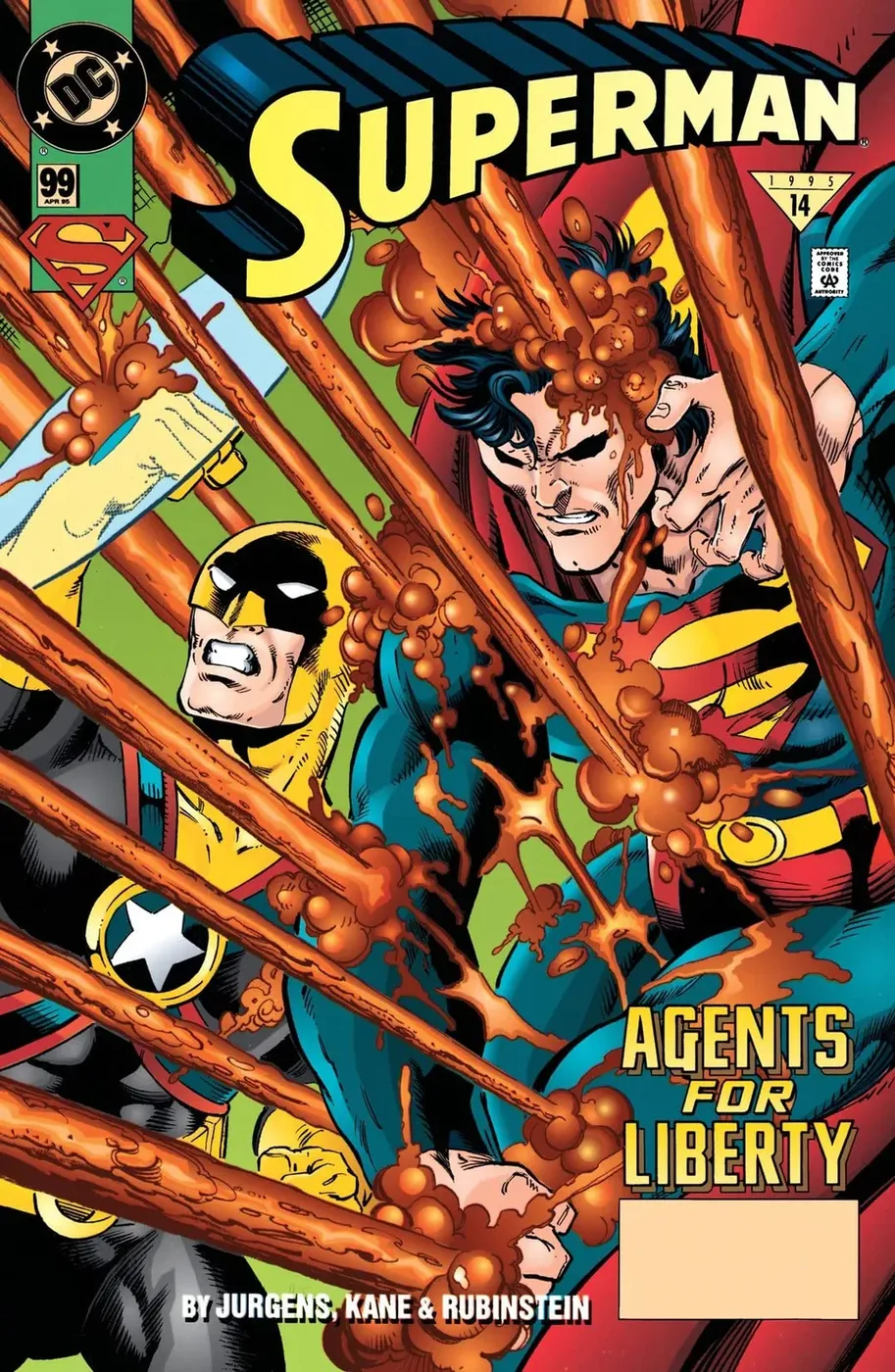 Cover of Superman #99