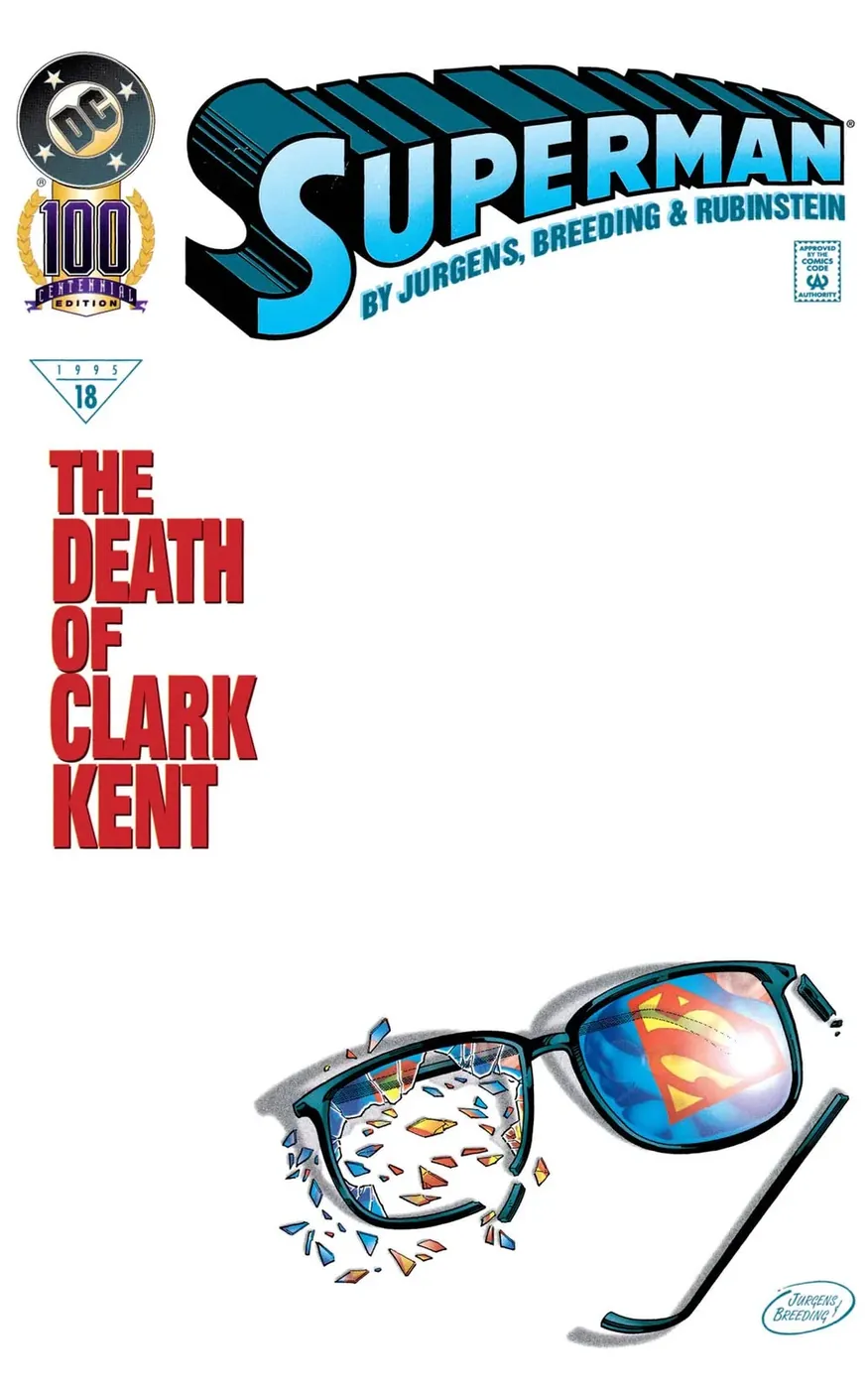 Cover of Superman #100