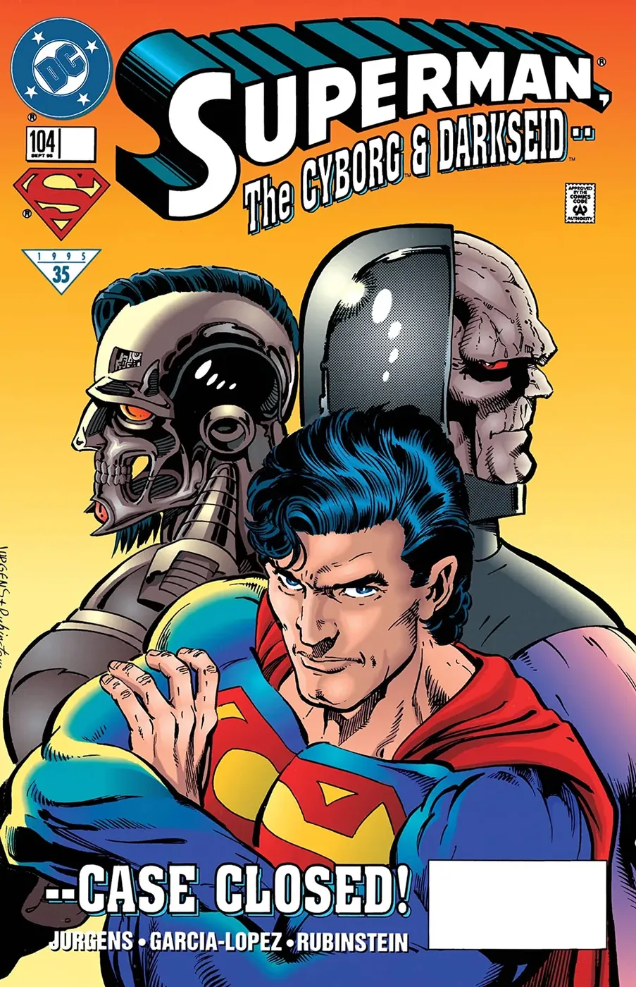 Cover of Superman #104