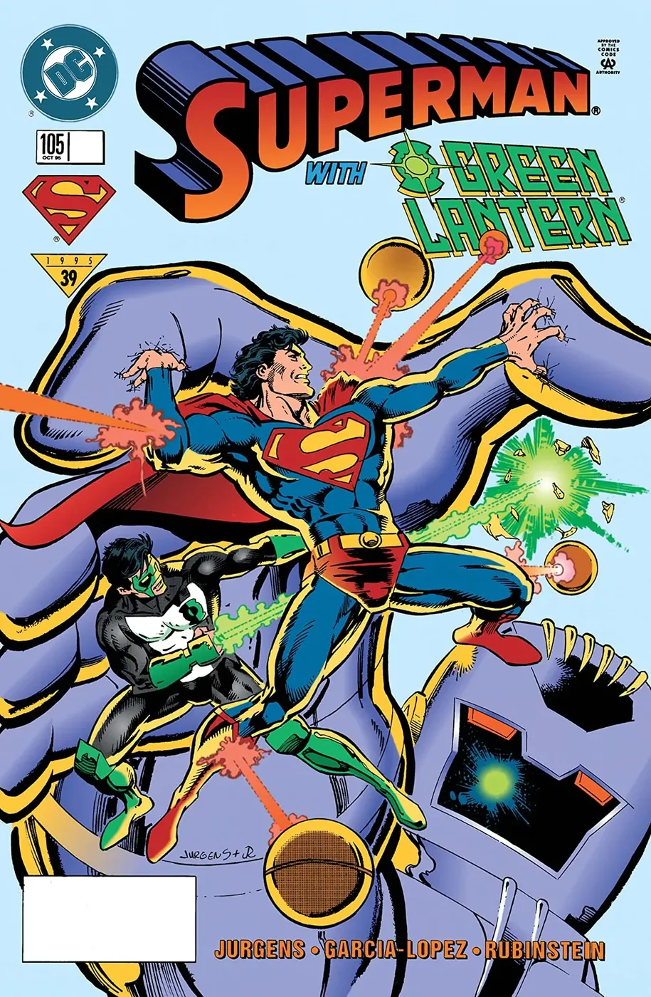 Cover of Superman #105