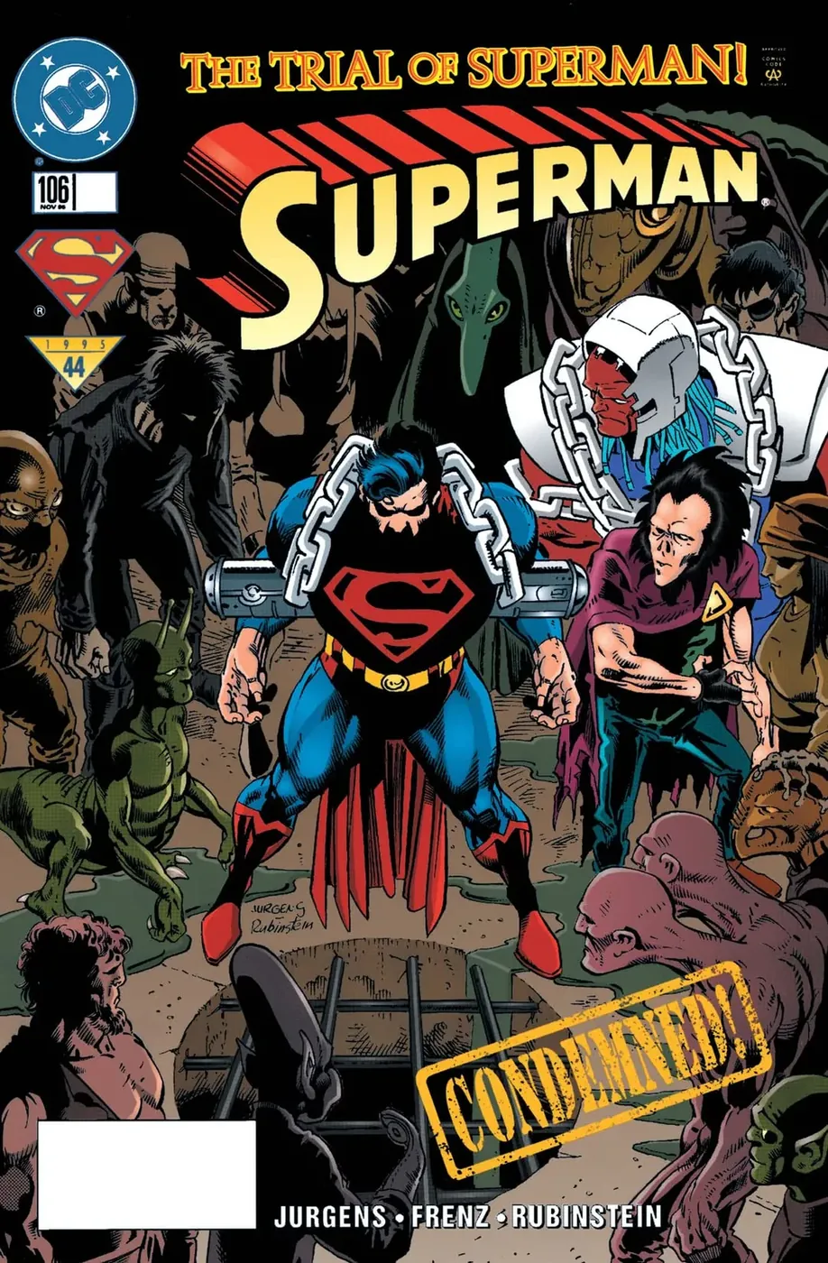 Cover of Superman #106