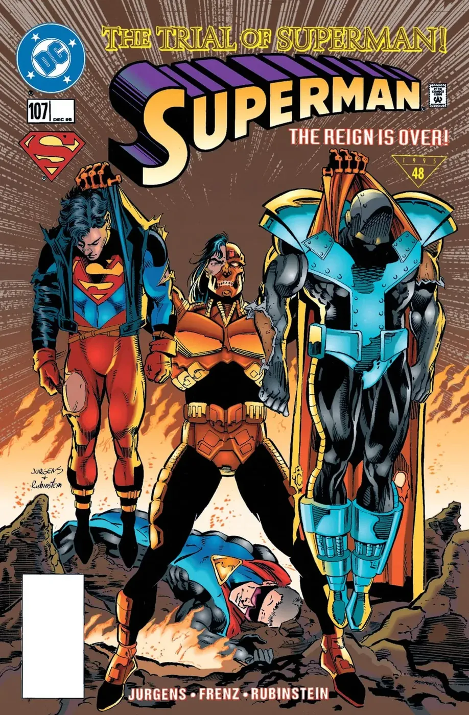 Cover of Superman #107