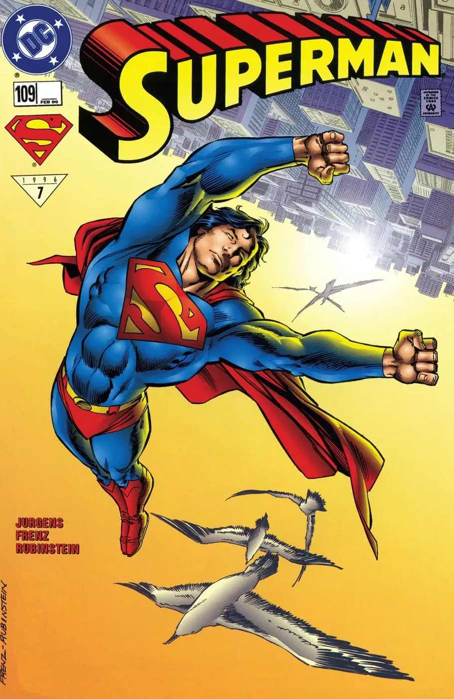 Cover of Superman #109