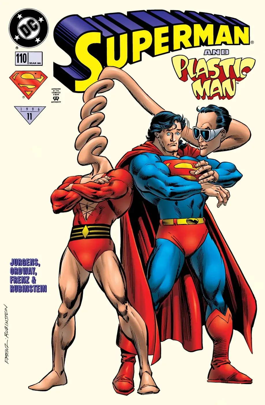 Cover of Superman #110