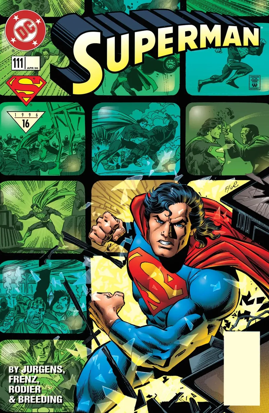 Cover of Superman #111