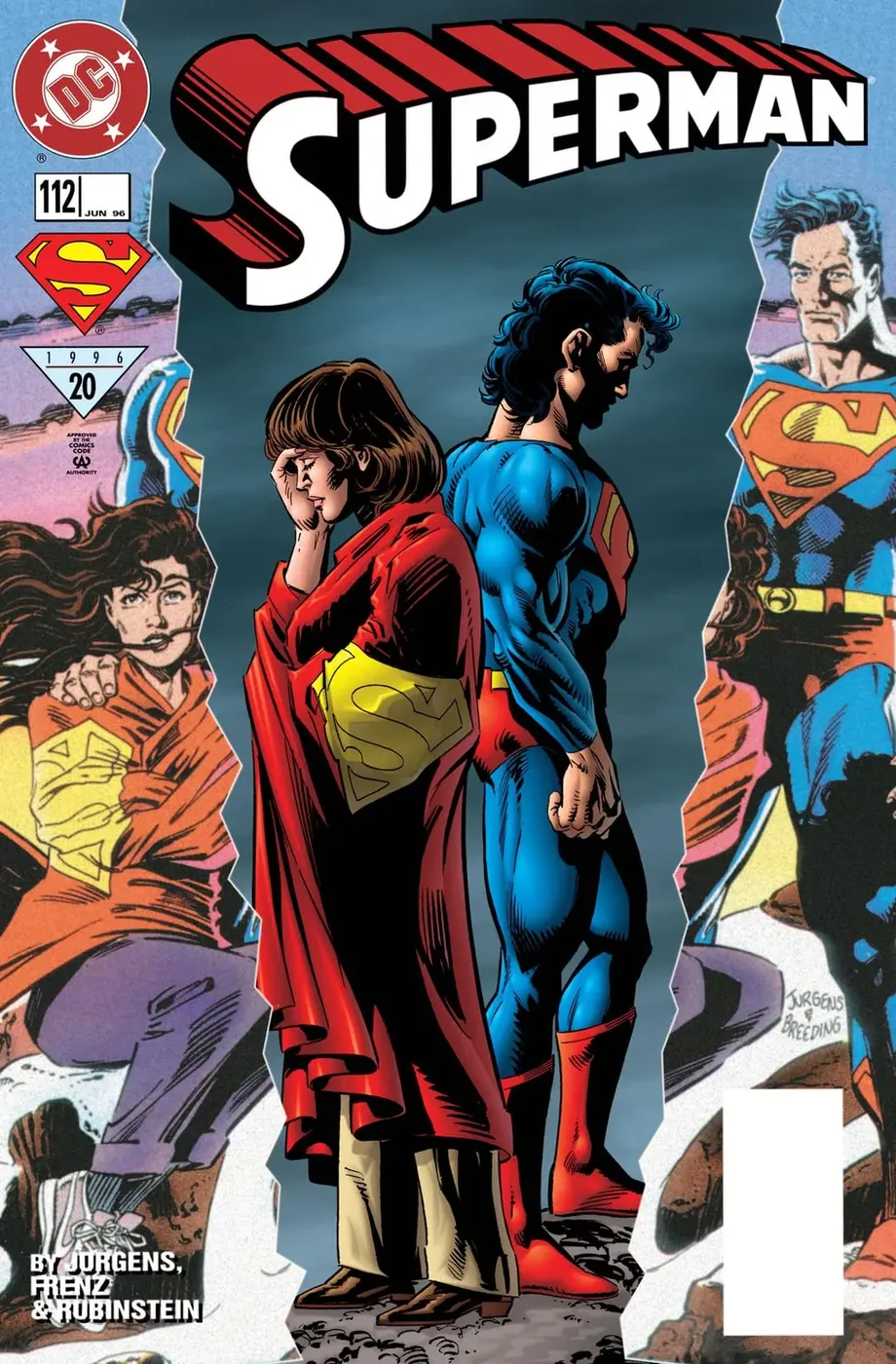 Cover of Superman #112