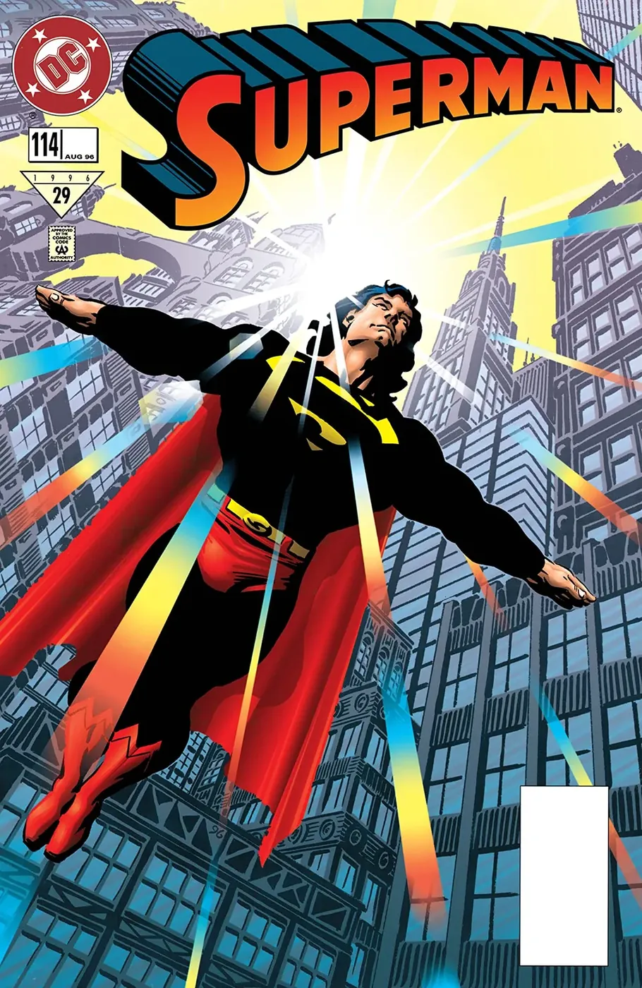 Cover of Superman #114