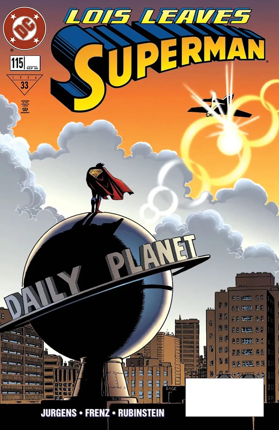 Cover of Superman #115