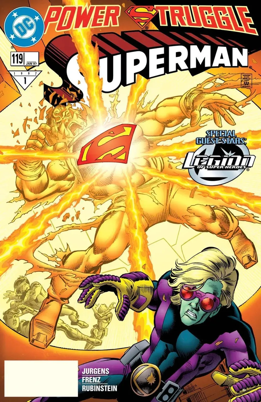 Cover of Superman #119