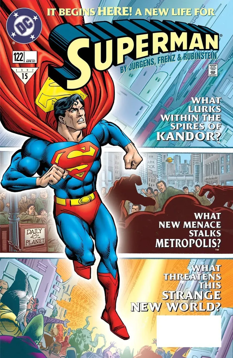 Cover of Superman #122