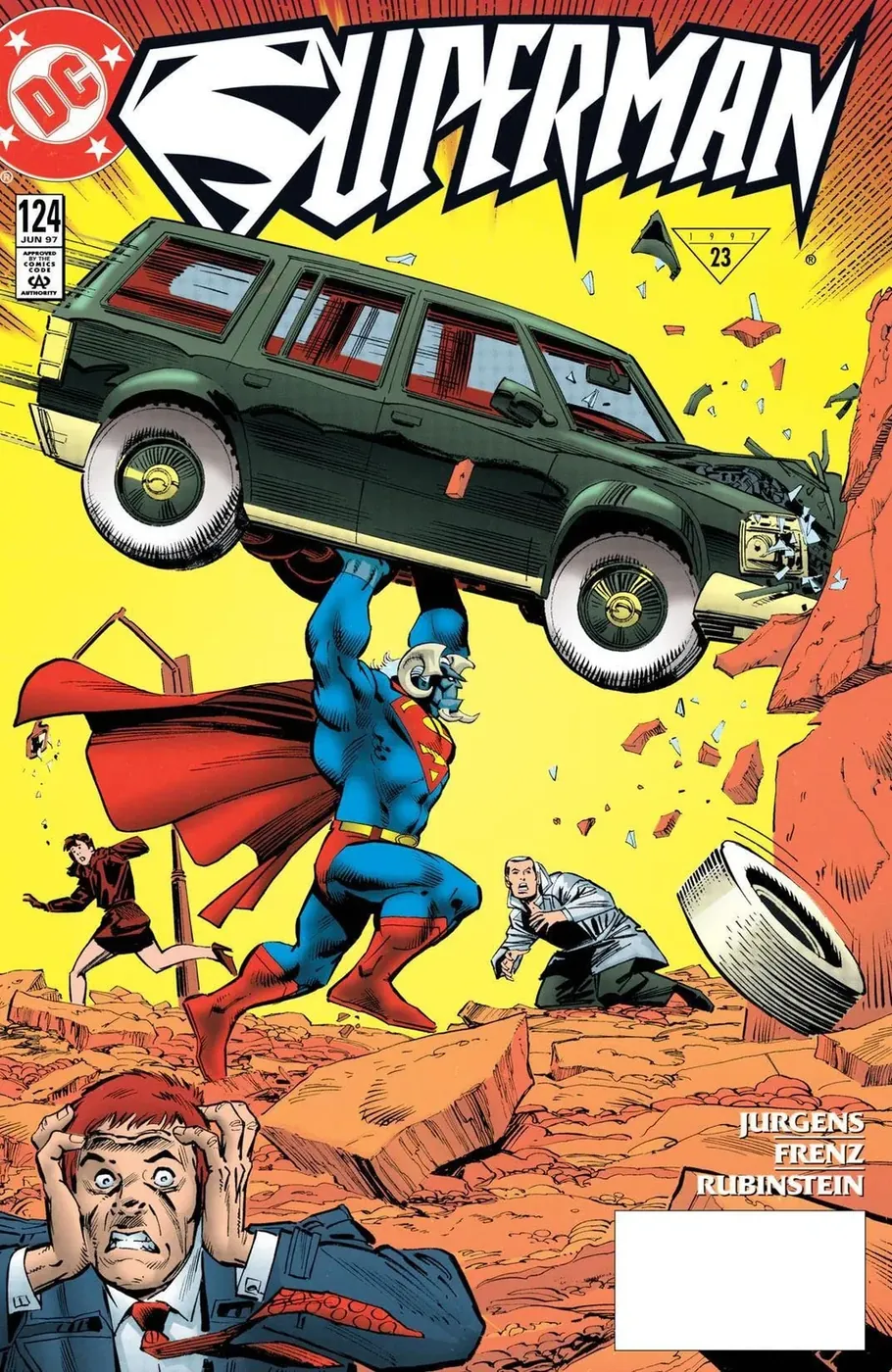 Cover of Superman #124