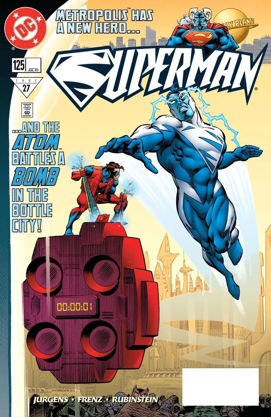 Cover of Superman #125