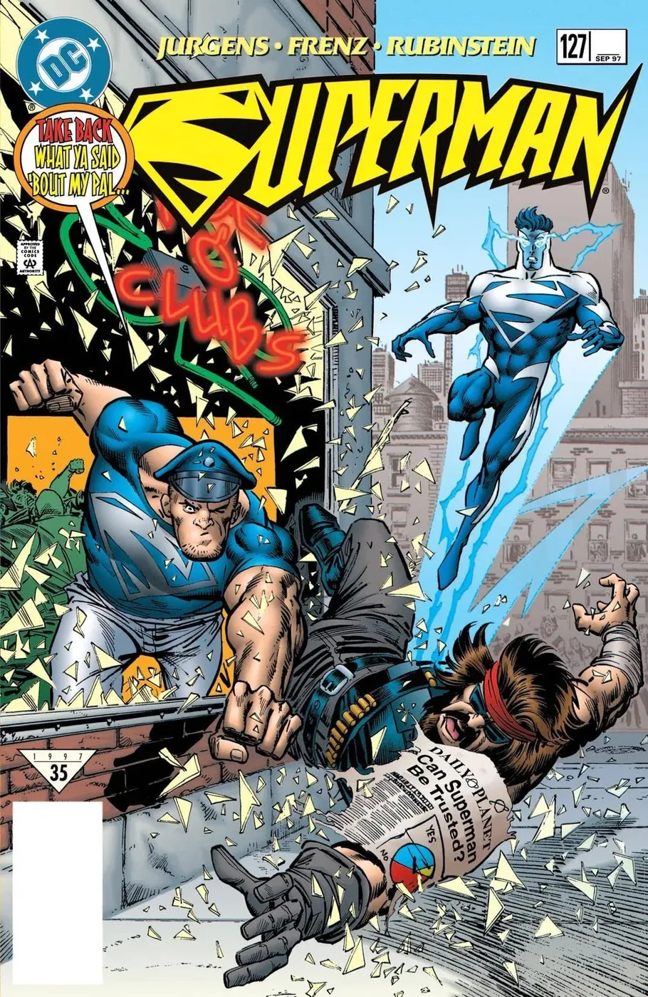 Cover of Superman #127