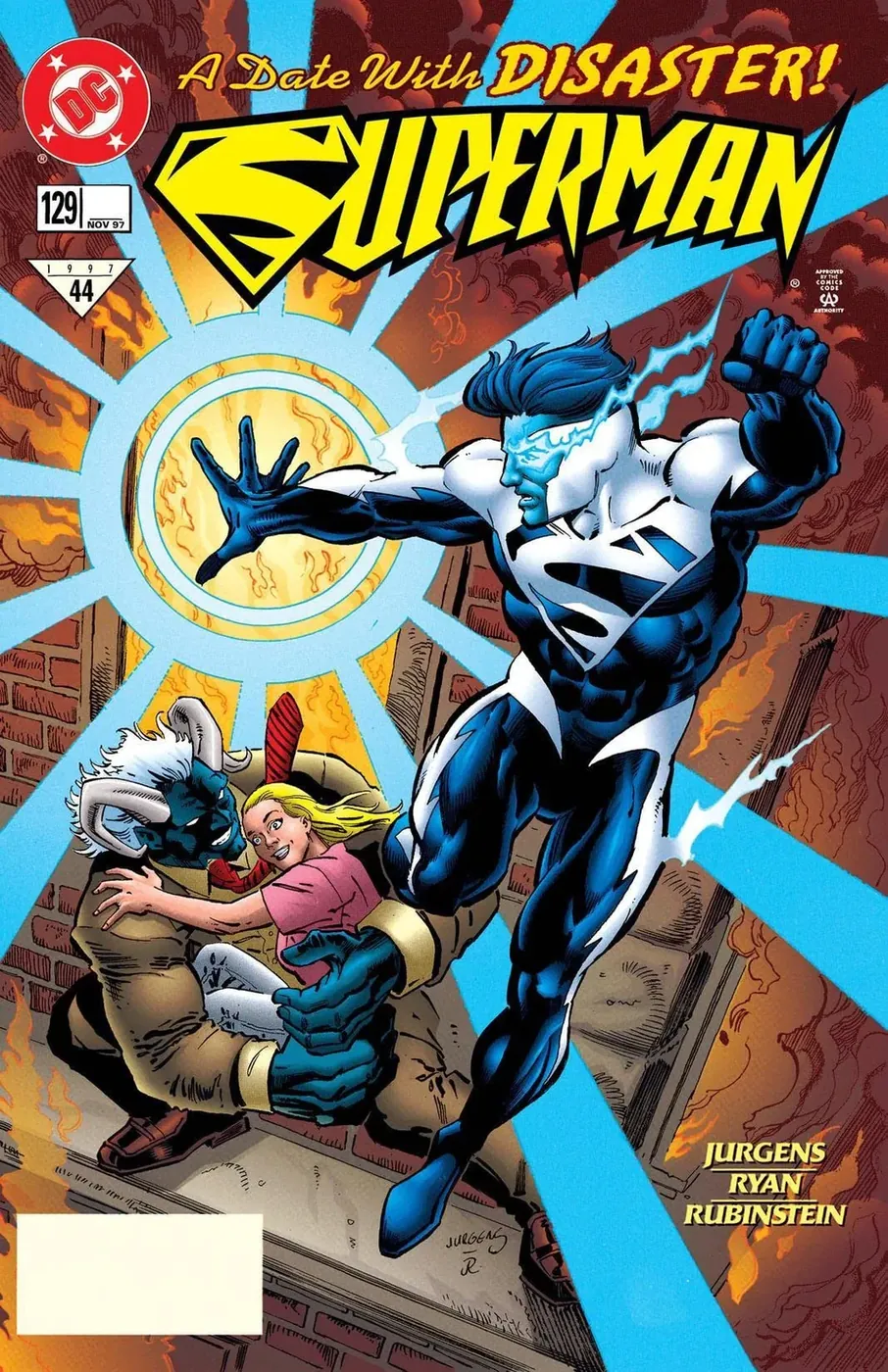 Cover of Superman #129