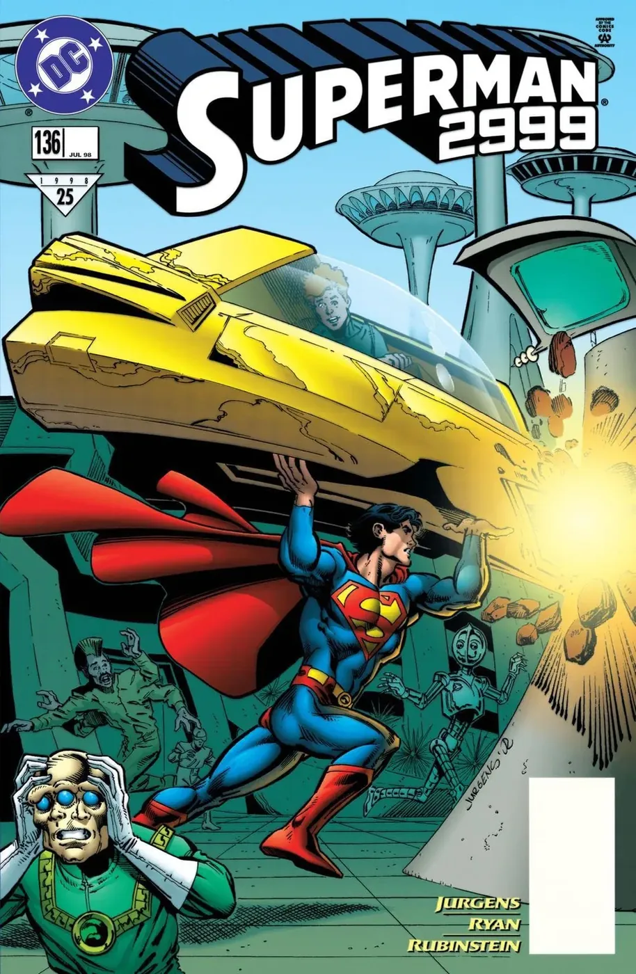 Cover of Superman #136