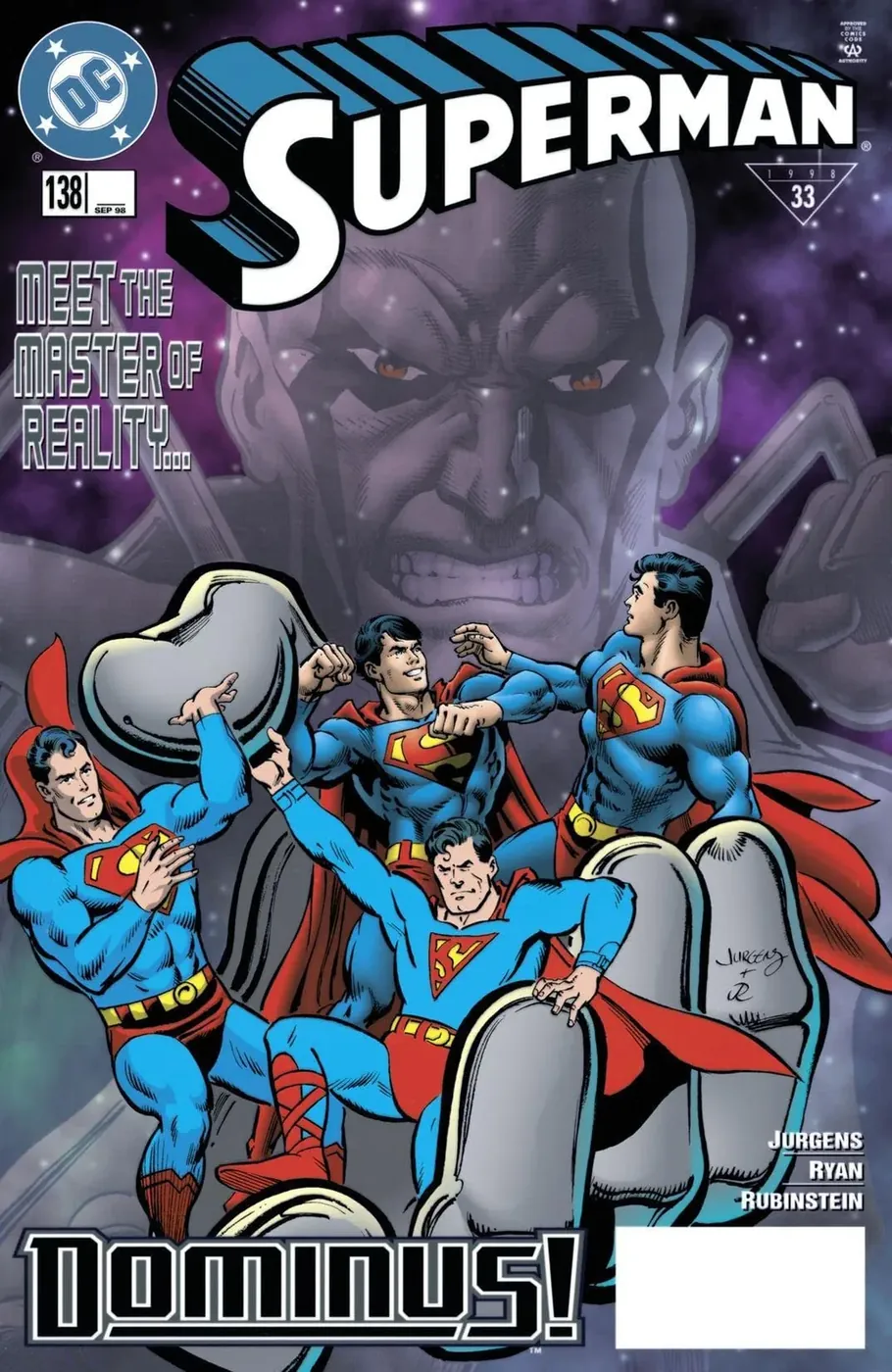 Cover of Superman #138