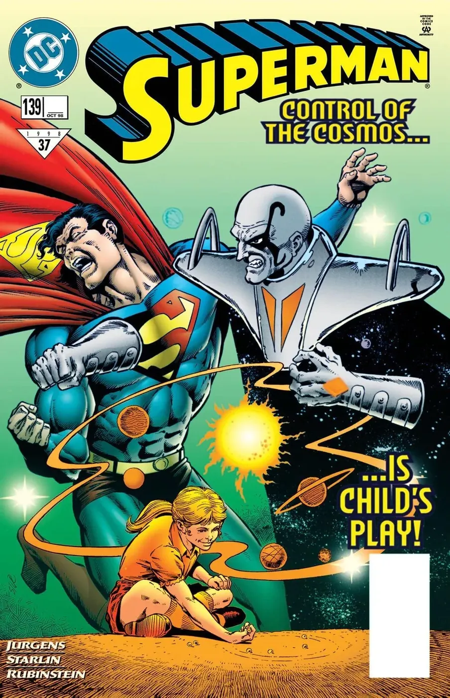 Cover of Superman #139