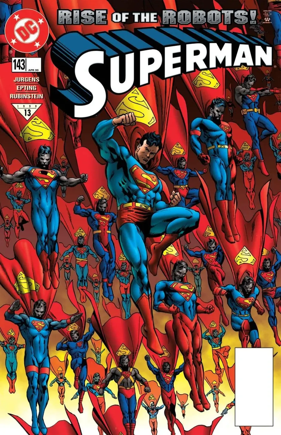 Cover of Superman #143