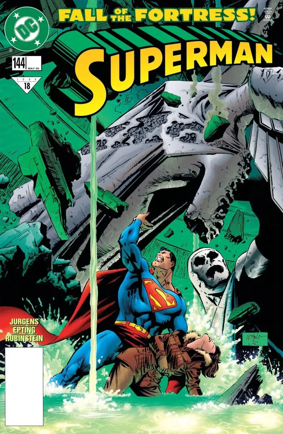 Cover of Superman #144