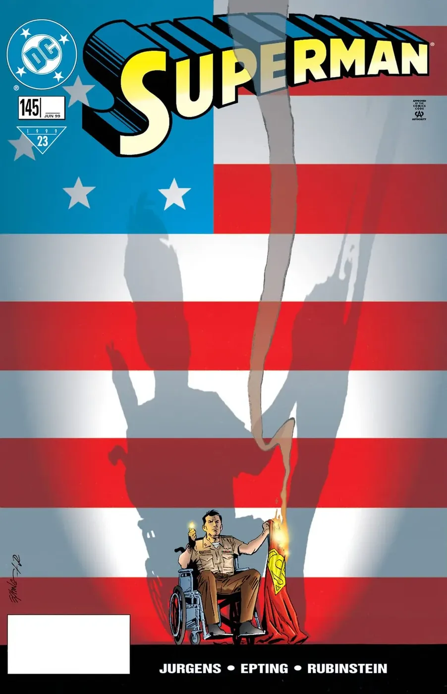Cover of Superman #145