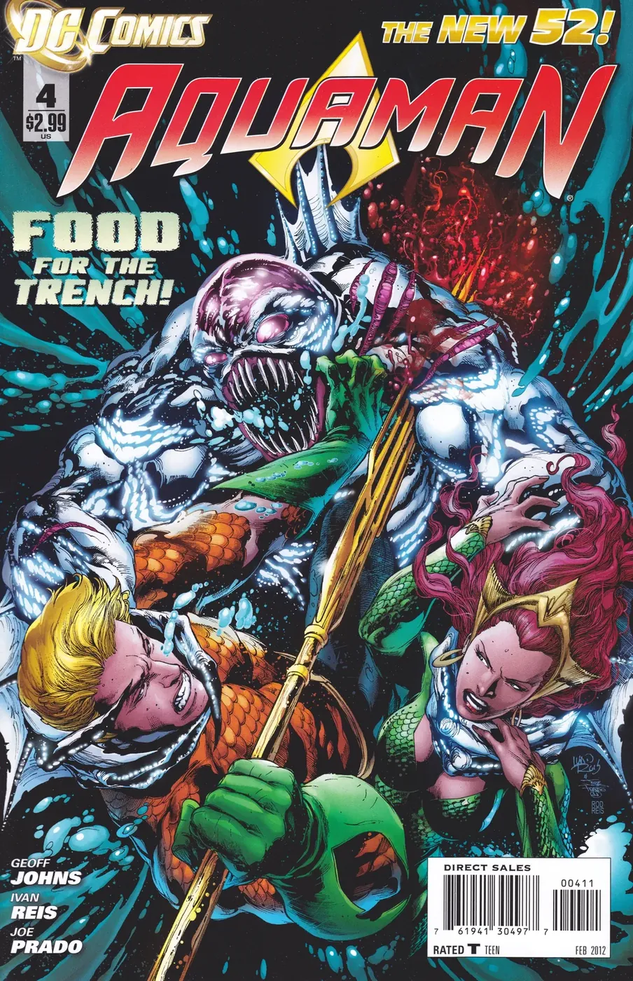 Cover of Aquaman #4