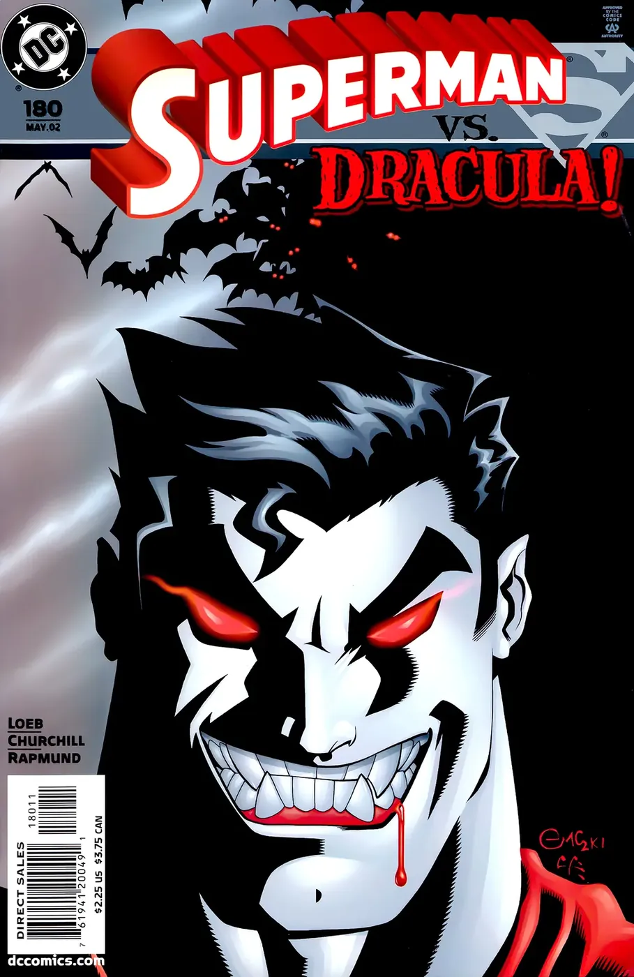 Cover of Superman #180
