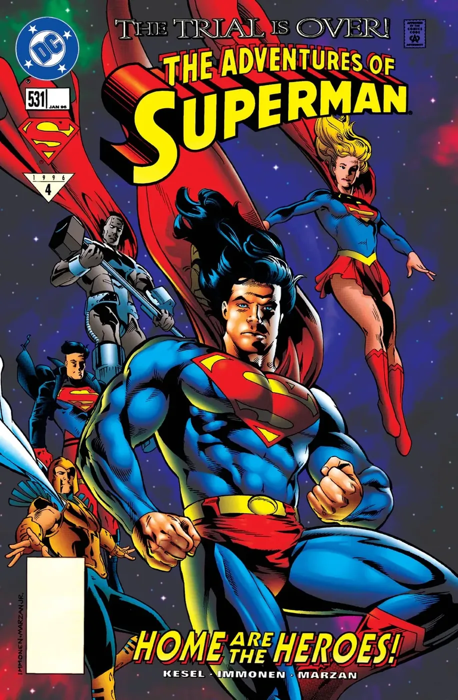 Cover of Adventures of Superman #531