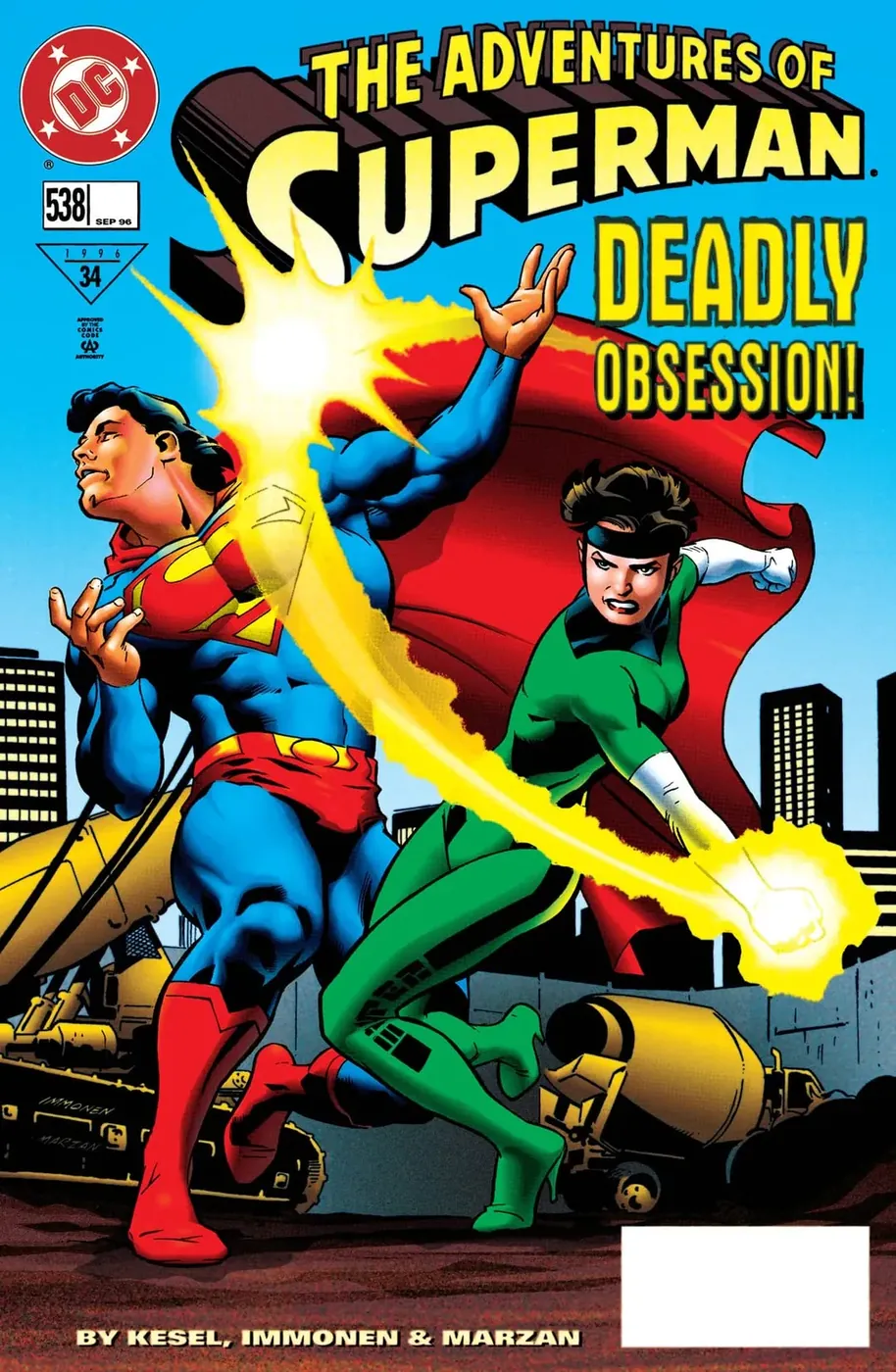 Cover of Adventures of Superman #538