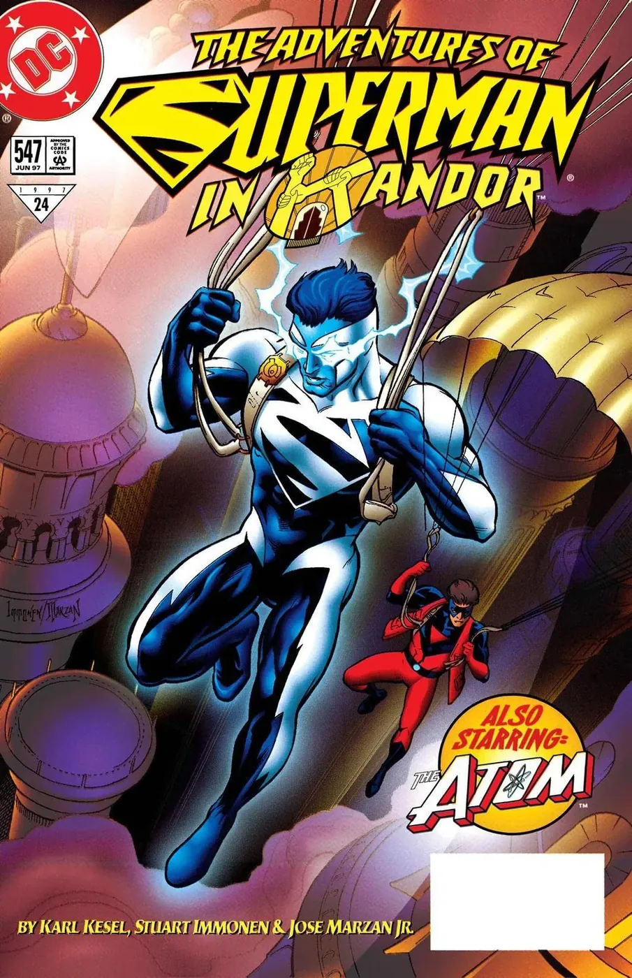 Cover of Adventures of Superman #547