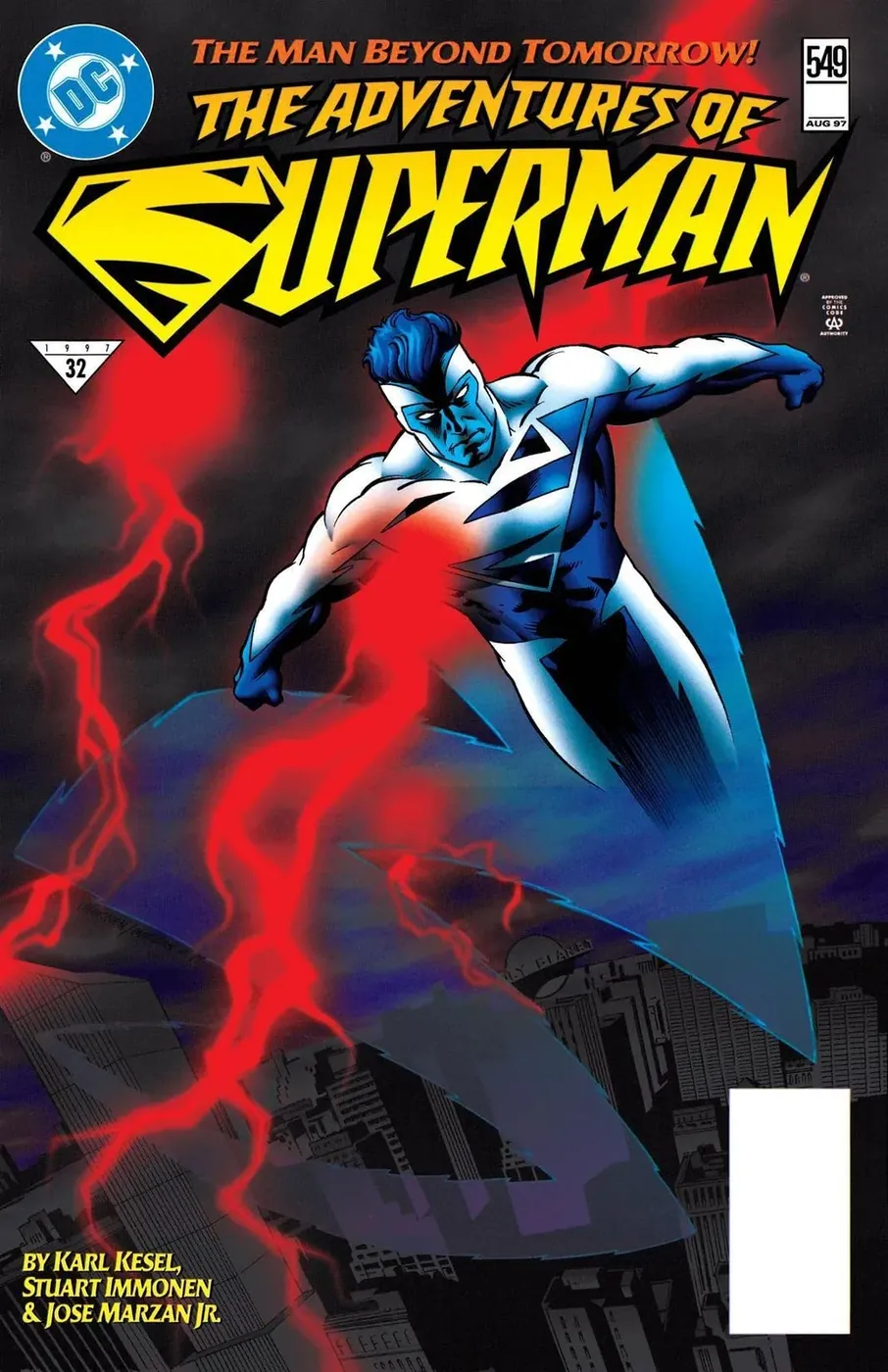 Cover of Adventures of Superman #549