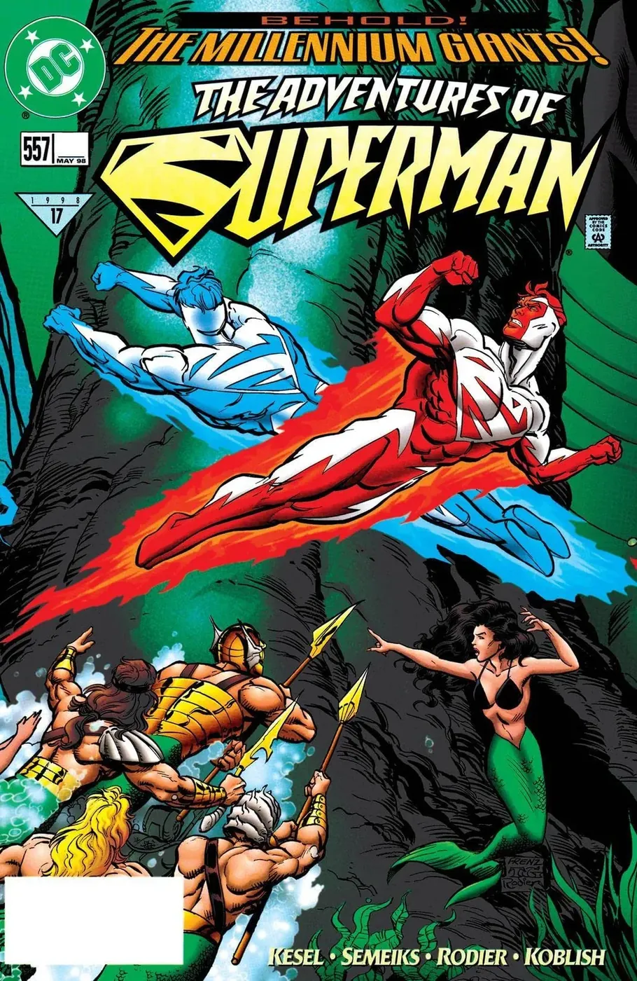 Cover of Adventures of Superman #557
