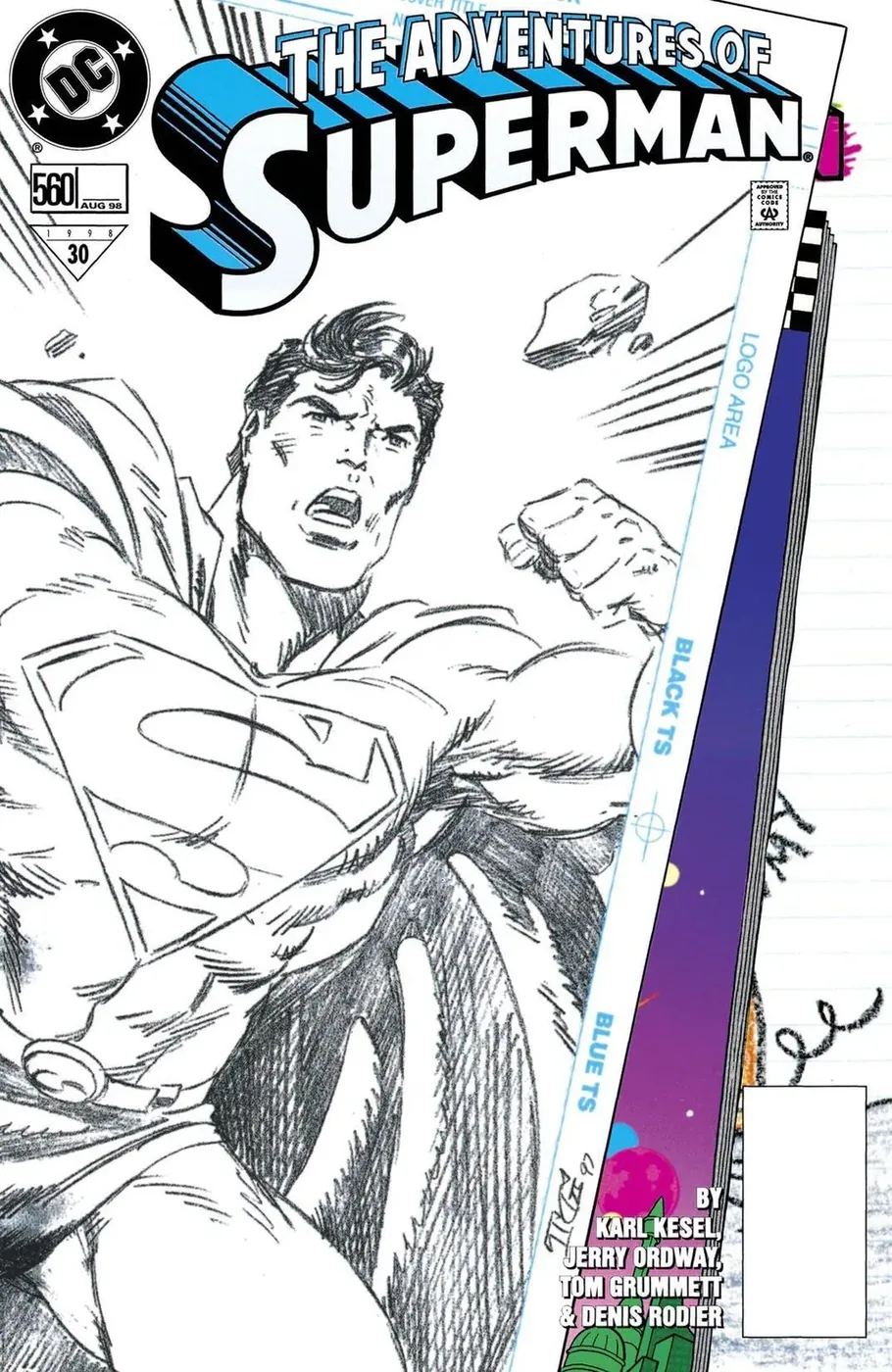 Cover of Adventures of Superman #560