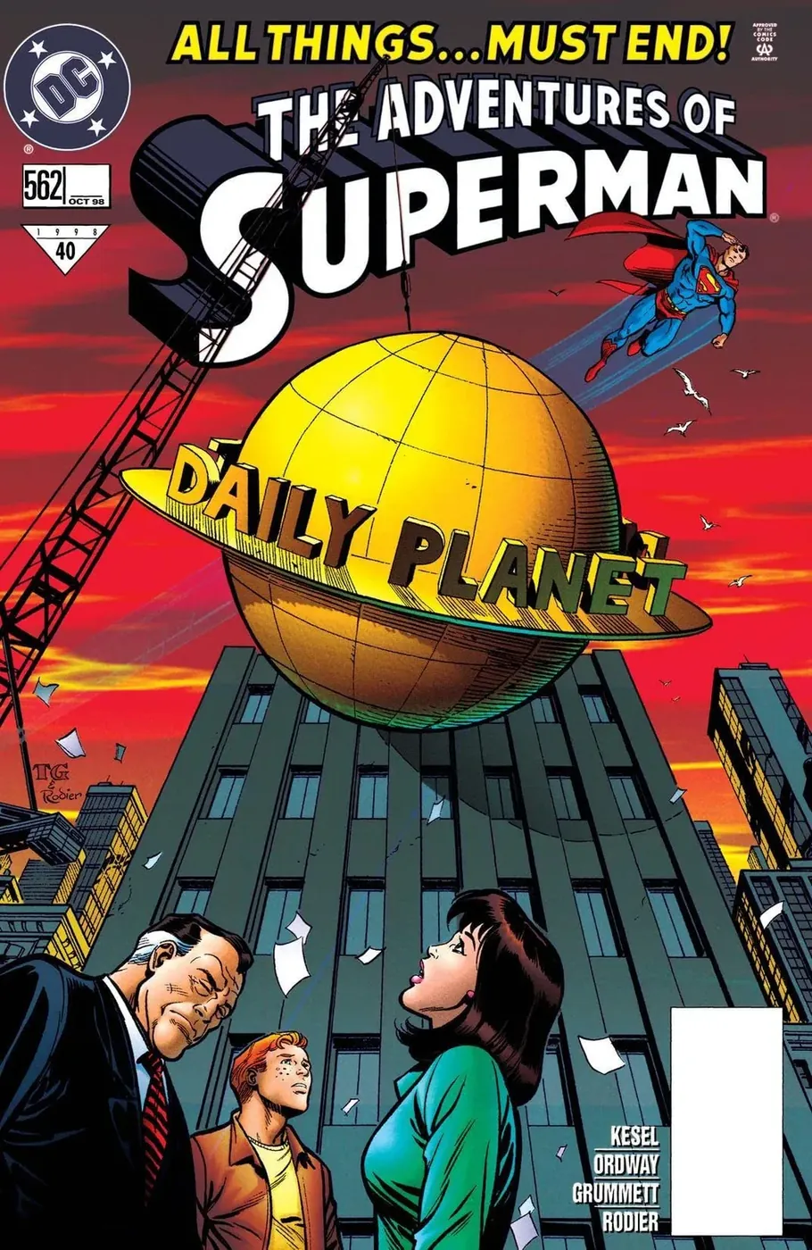 Cover of Adventures of Superman #562