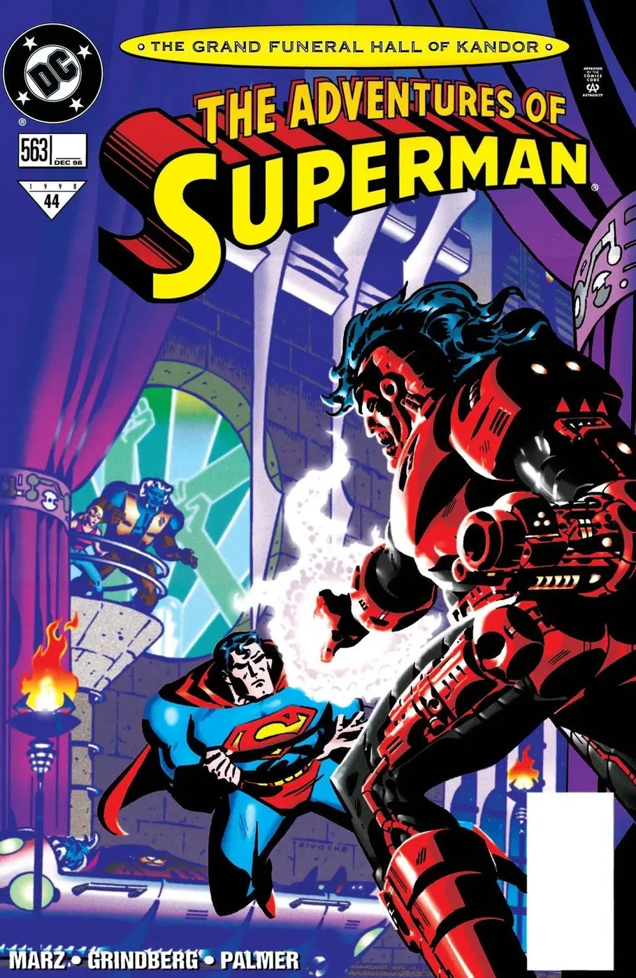 Cover of Adventures of Superman #563