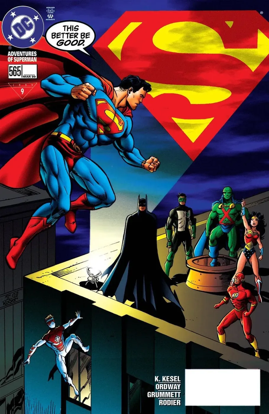 Cover of Adventures of Superman #565