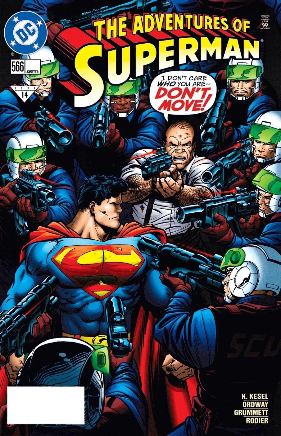 Cover of Adventures of Superman #566