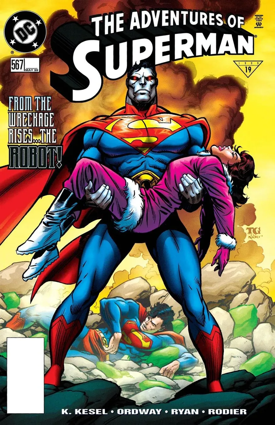 Cover of Adventures of Superman #567