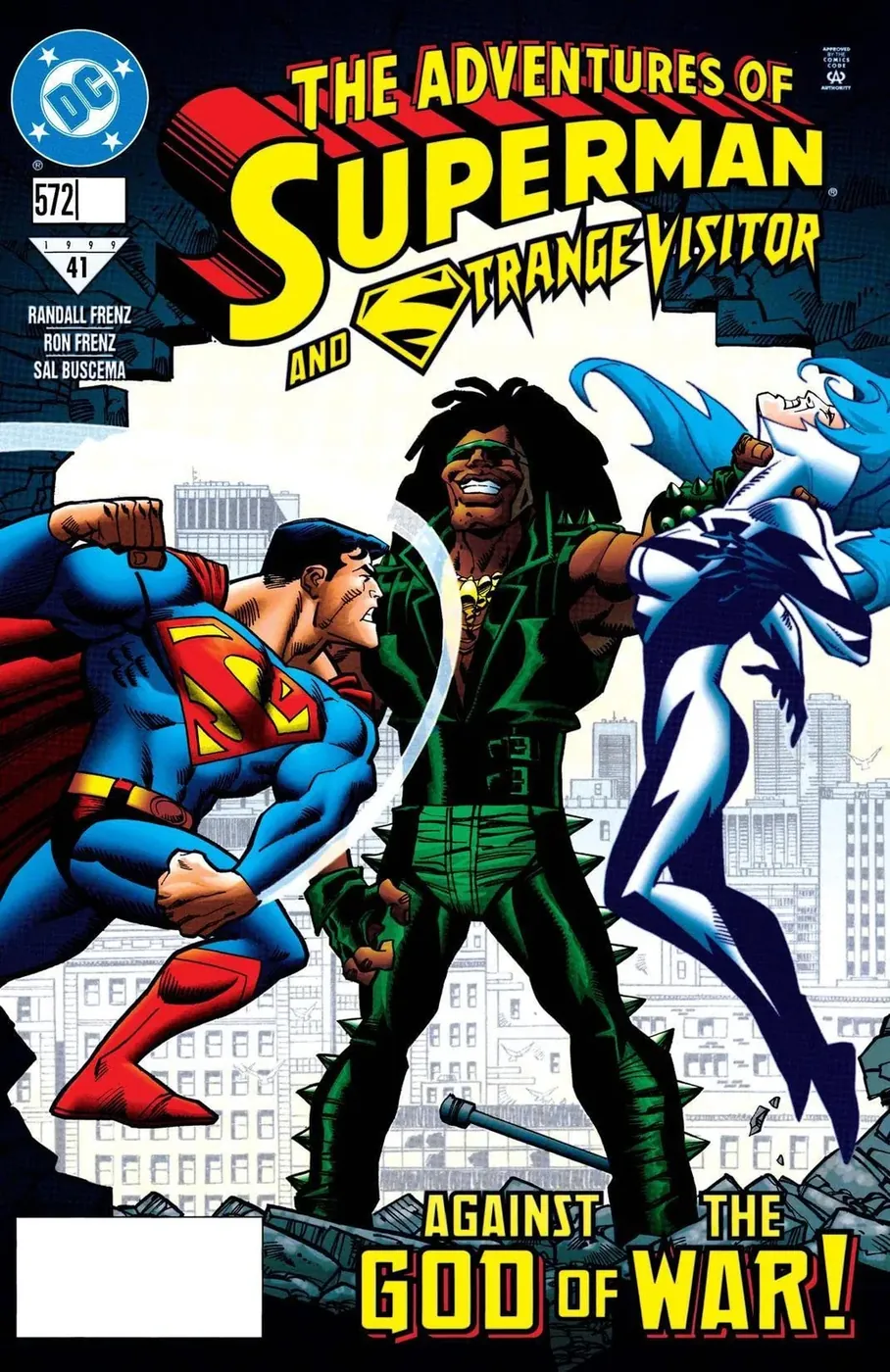 Cover of Adventures of Superman #572