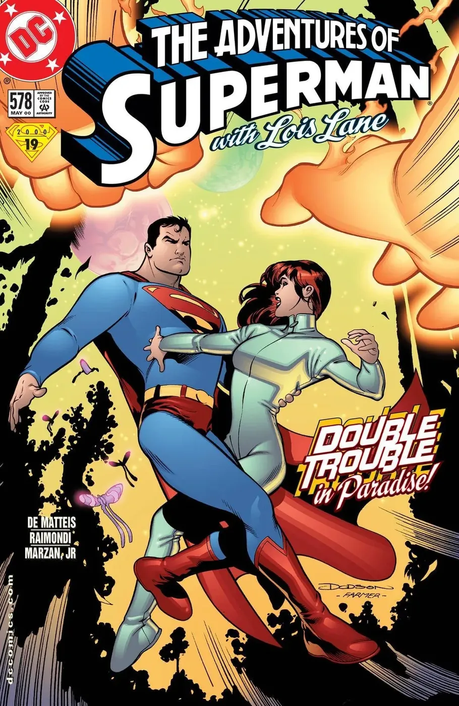 Cover of Adventures of Superman #578